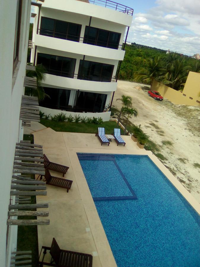 Penthouse With Roof Terrace - Costa Maya Apartment Mahahual Luaran gambar