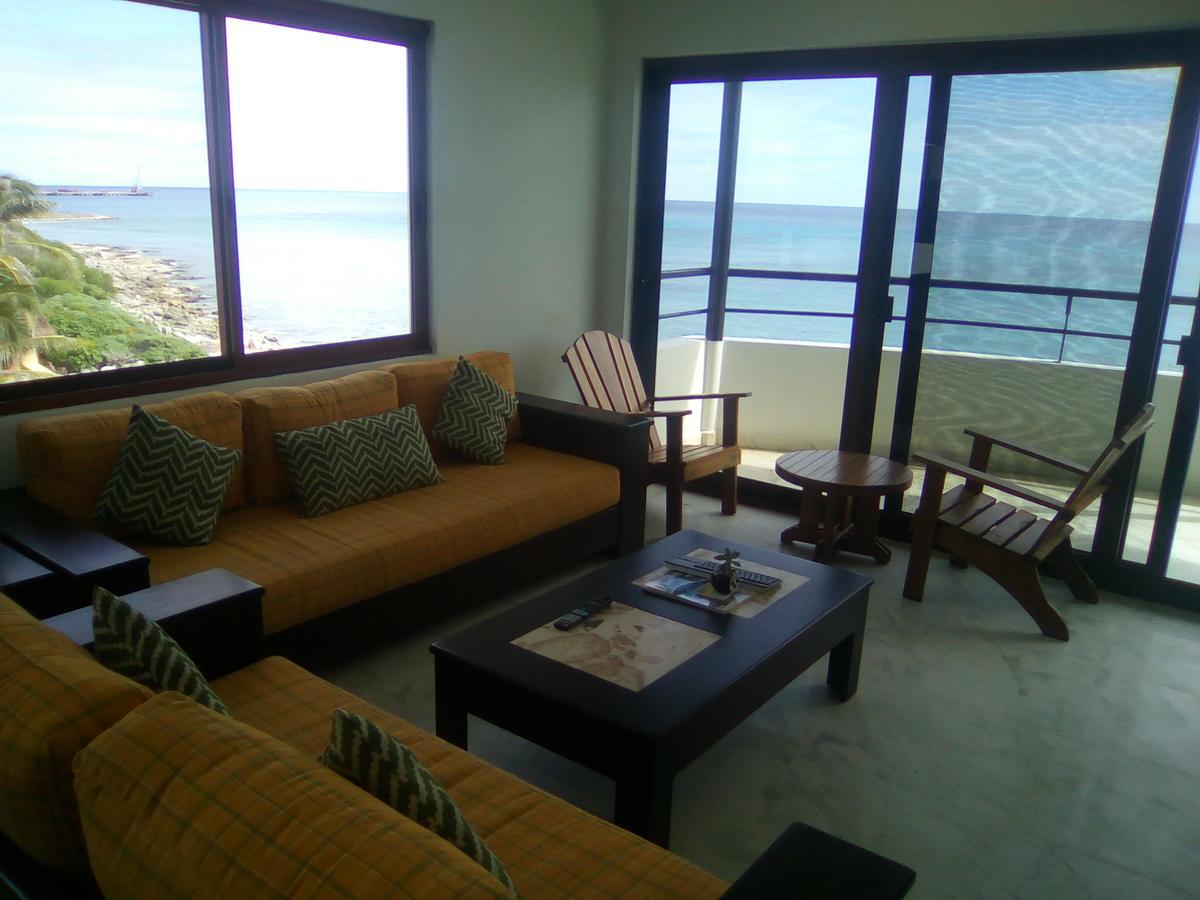 Penthouse With Roof Terrace - Costa Maya Apartment Mahahual Luaran gambar