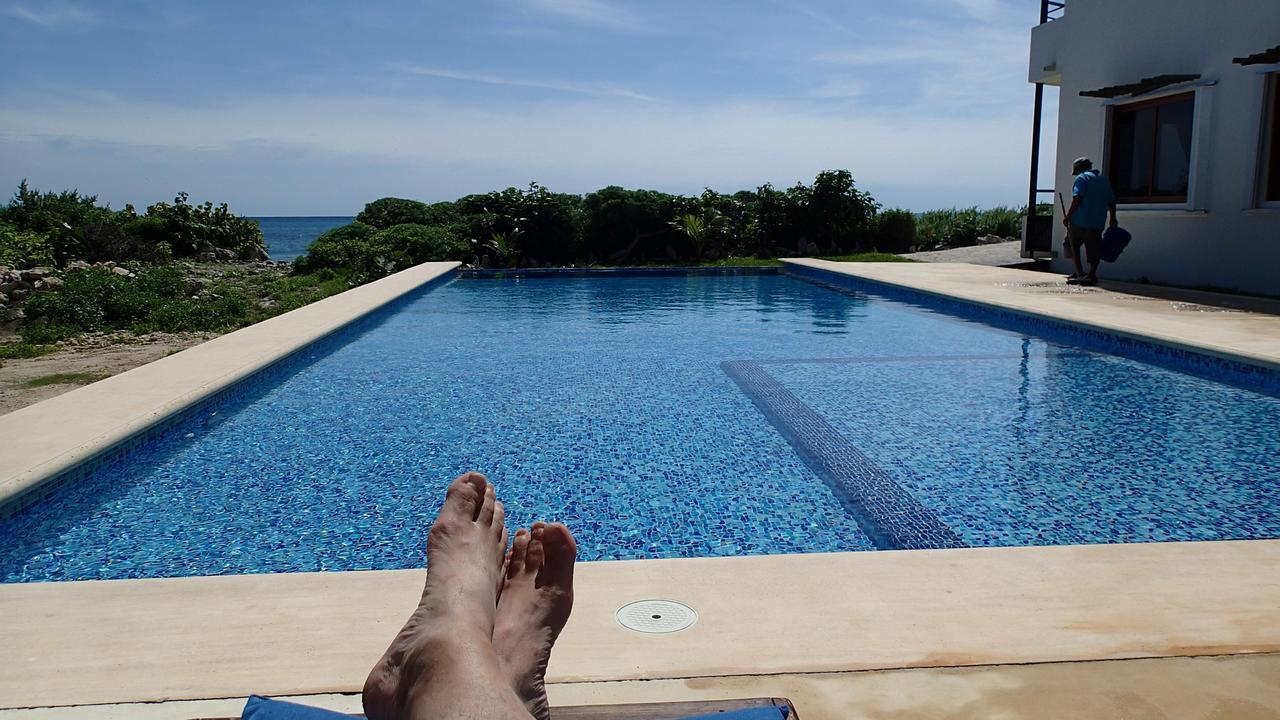 Penthouse With Roof Terrace - Costa Maya Apartment Mahahual Luaran gambar